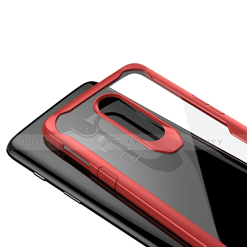 OnePlus 6用ハイブリットバンパーケース プラスチック 鏡面 カバー OnePlus 