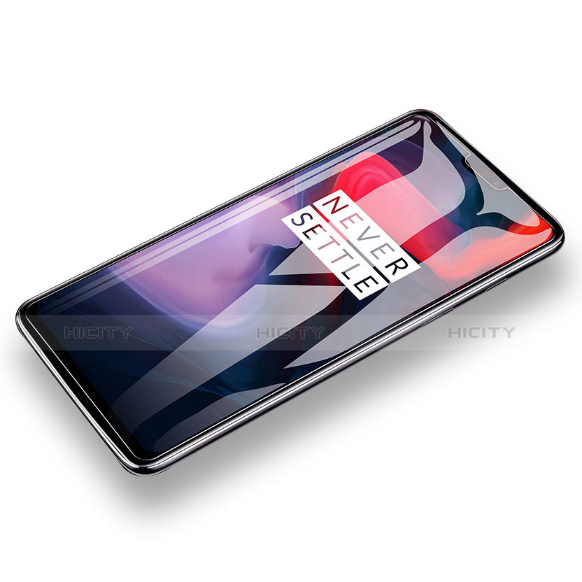 OnePlus 6用強化ガラス 液晶保護フィルム T01 OnePlus クリア