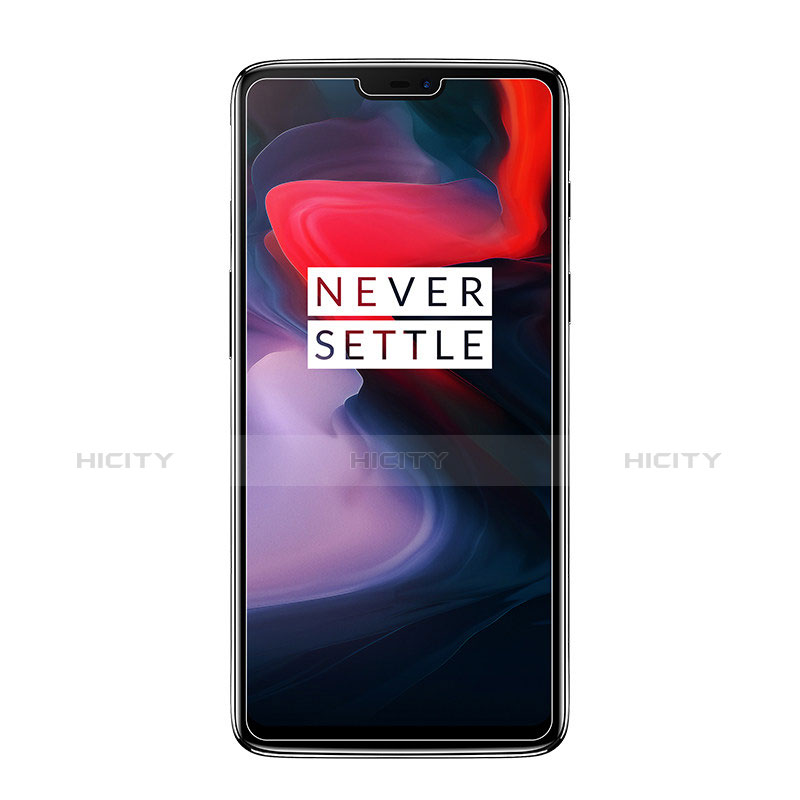 OnePlus 6用強化ガラス 液晶保護フィルム T01 OnePlus クリア