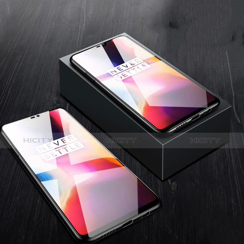 OnePlus 6用強化ガラス 液晶保護フィルム T02 OnePlus クリア