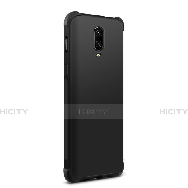 OnePlus 6T用シリコンケース ソフトタッチラバー OnePlus ブラック