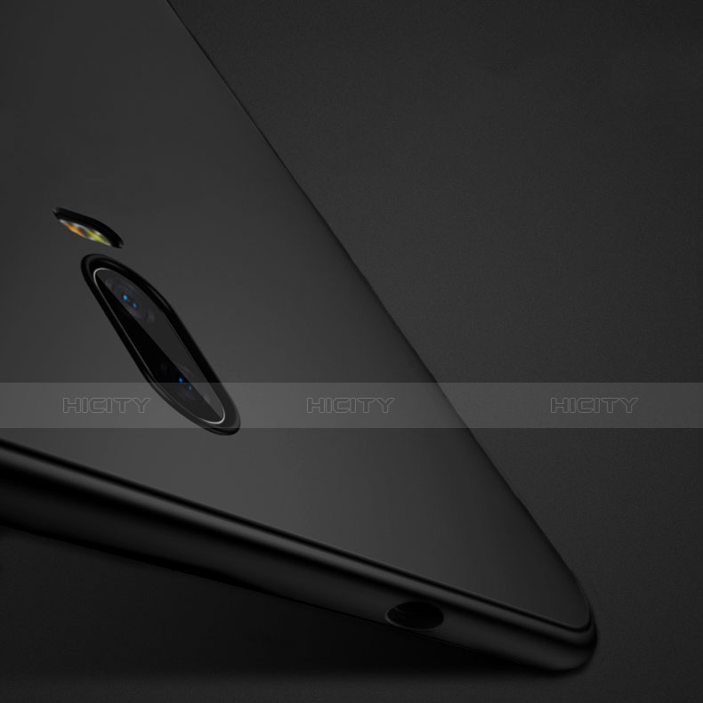 OnePlus 6T用極薄ソフトケース シリコンケース 耐衝撃 全面保護 OnePlus ブラック