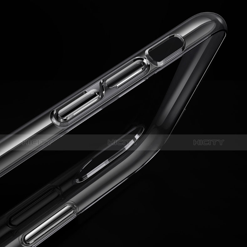 OnePlus 6T用極薄ソフトケース シリコンケース 耐衝撃 全面保護 クリア透明 T05 OnePlus クリア