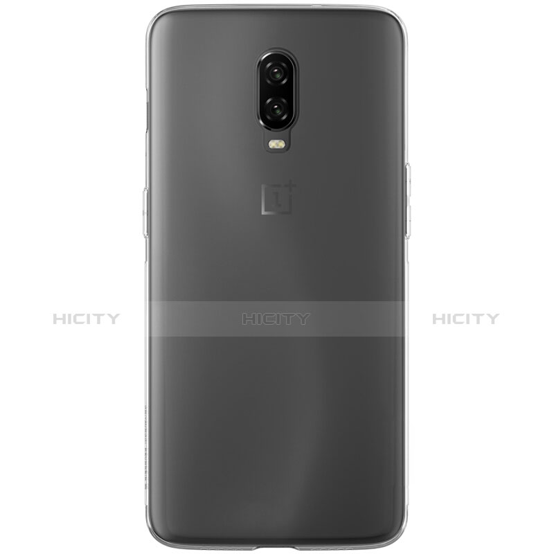 OnePlus 6T用極薄ソフトケース シリコンケース 耐衝撃 全面保護 透明 H02 OnePlus 