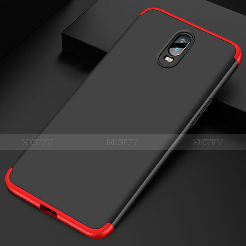 OnePlus 6T用ハードケース プラスチック 質感もマット 前面と背面 360度 フルカバー OnePlus 