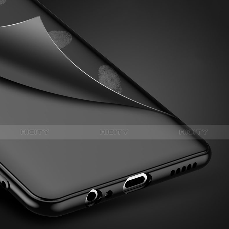 OnePlus 6T用極薄ソフトケース シリコンケース 耐衝撃 全面保護 アンド指輪 マグネット式 バンパー OnePlus 