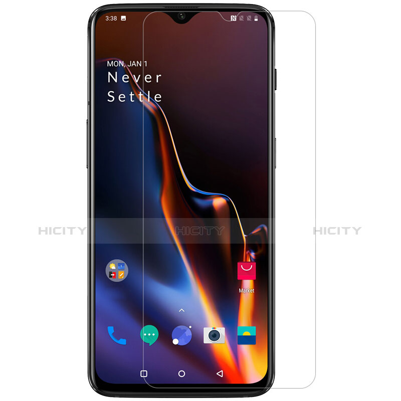 OnePlus 6T用強化ガラス 液晶保護フィルム OnePlus クリア