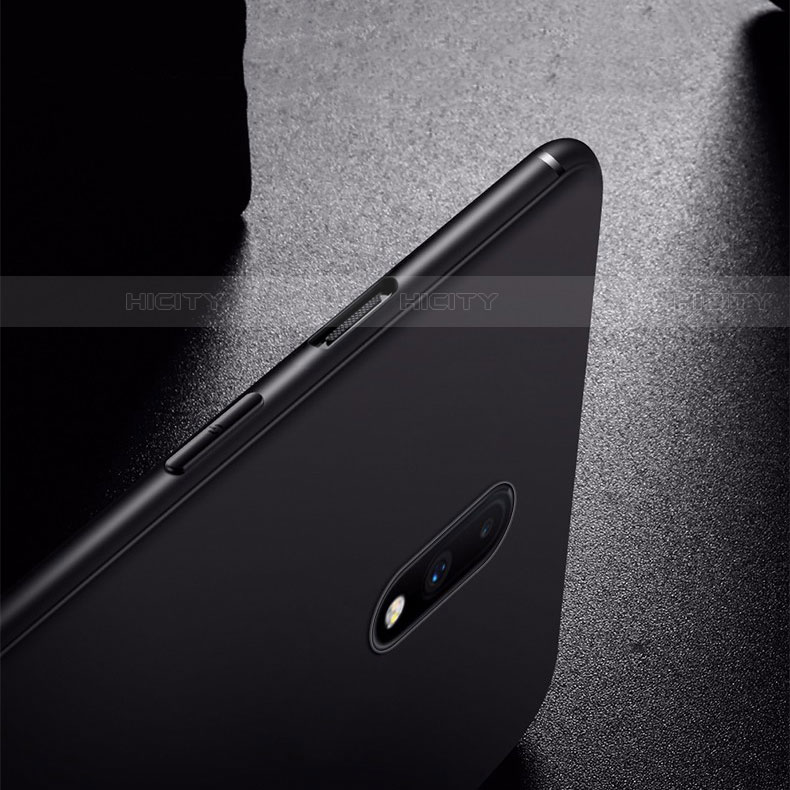 OnePlus 7用極薄ソフトケース シリコンケース 耐衝撃 全面保護 OnePlus ブラック