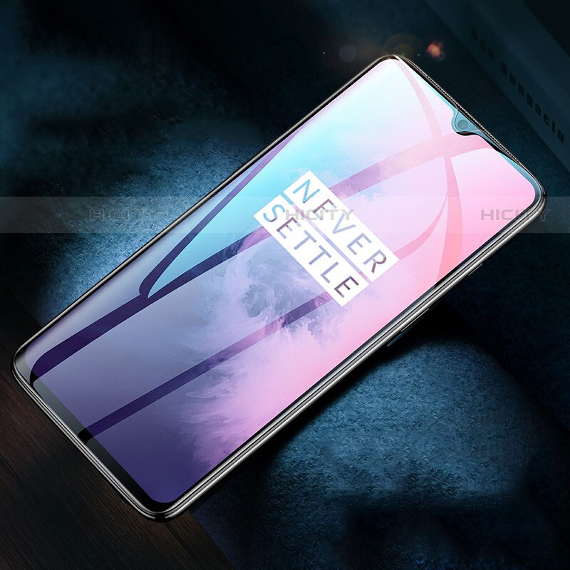 OnePlus 7用強化ガラス フル液晶保護フィルム F02 OnePlus ブラック