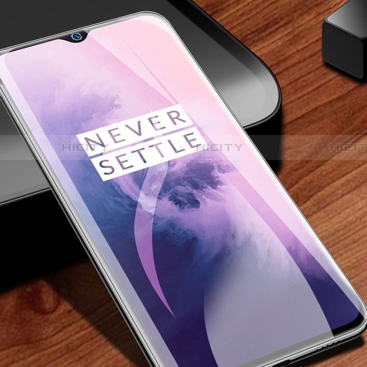 OnePlus 7用高光沢 液晶保護フィルム フルカバレッジ画面 アンチグレア ブルーライト OnePlus クリア