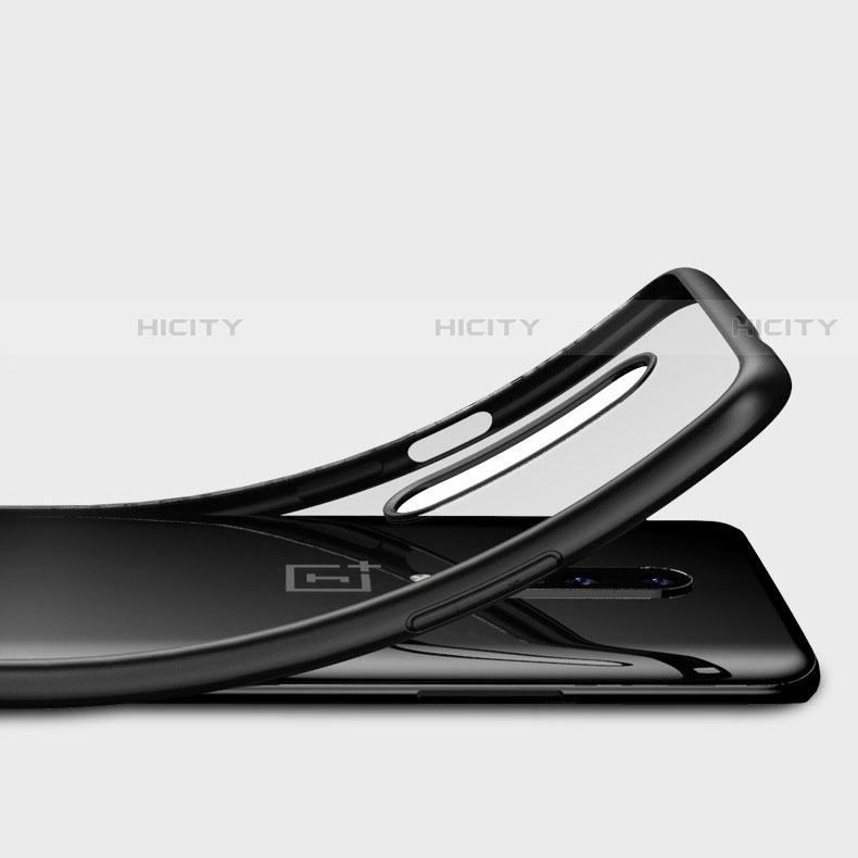 OnePlus 7 Pro用極薄ソフトケース シリコンケース 耐衝撃 全面保護 クリア透明 H01 OnePlus 