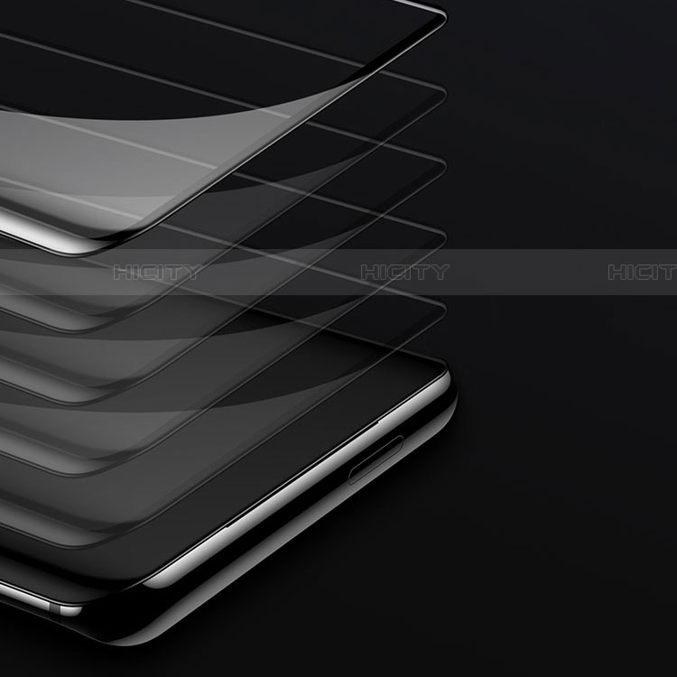 OnePlus 7 Pro用強化ガラス フル液晶保護フィルム F02 OnePlus ブラック
