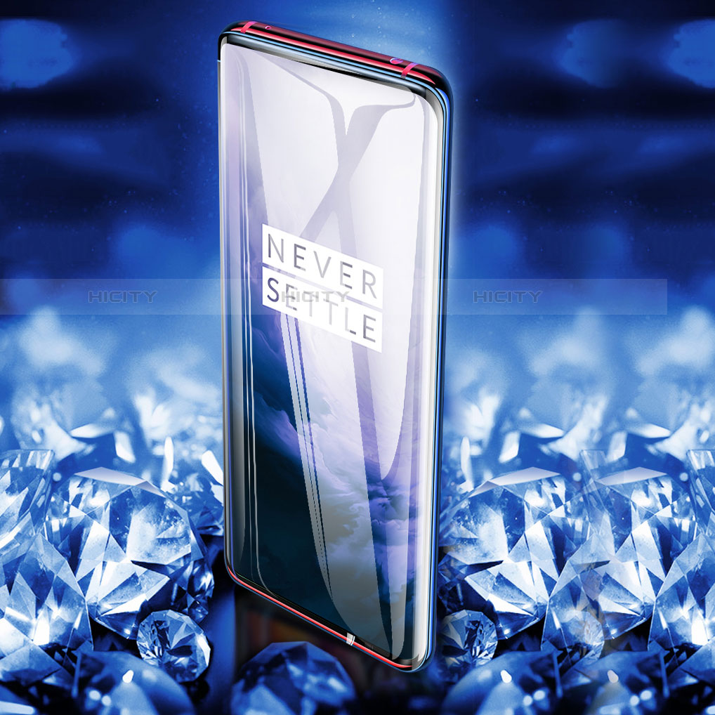 OnePlus 7 Pro用強化ガラス フル液晶保護フィルム F03 OnePlus ブラック