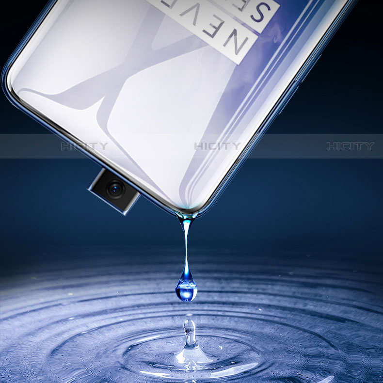 OnePlus 7 Pro用強化ガラス フル液晶保護フィルム F05 OnePlus ブラック