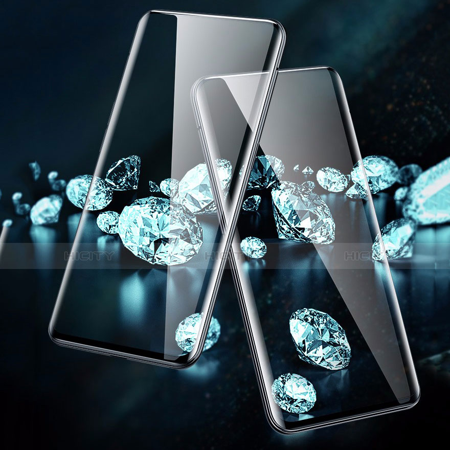 OnePlus 7T Pro 5G用強化ガラス フル液晶保護フィルム F06 OnePlus ブラック