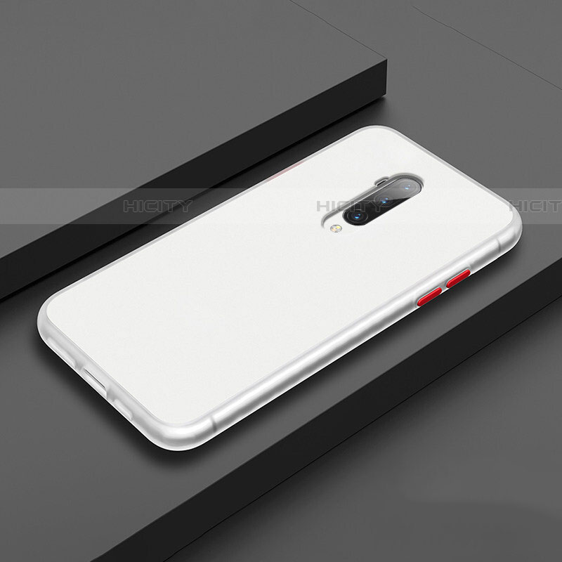 OnePlus 7T Pro用ハイブリットバンパーケース プラスチック 兼シリコーン カバー R01 OnePlus ホワイト