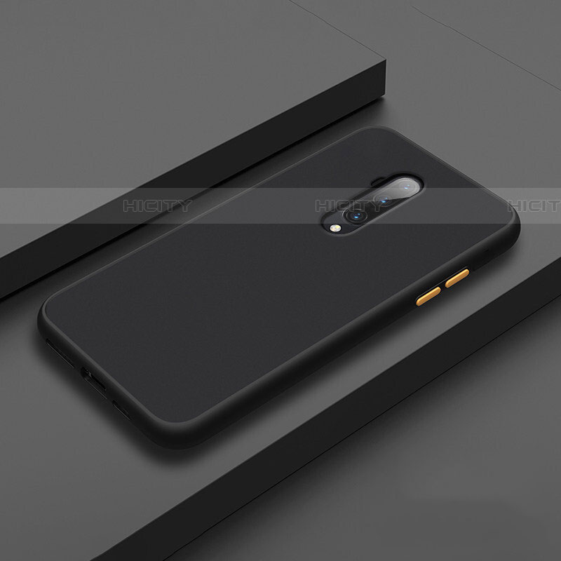 OnePlus 7T Pro用ハイブリットバンパーケース プラスチック 兼シリコーン カバー R01 OnePlus ブラック