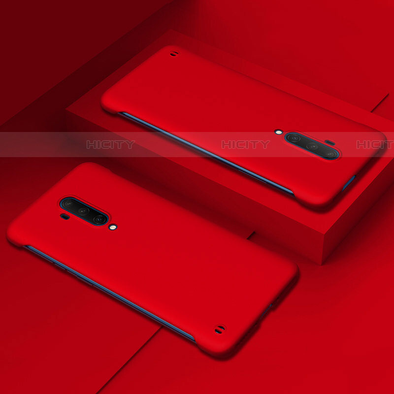 OnePlus 7T Pro用ハードケース プラスチック 質感もマット カバー P03 OnePlus レッド