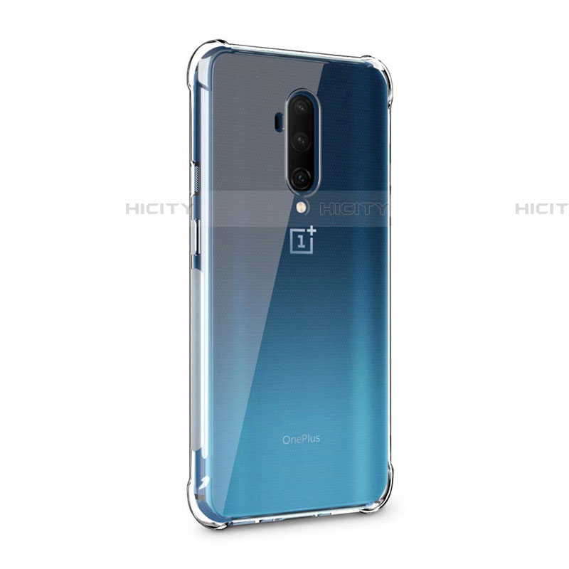 OnePlus 7T Pro用極薄ソフトケース シリコンケース 耐衝撃 全面保護 クリア透明 K04 OnePlus クリア