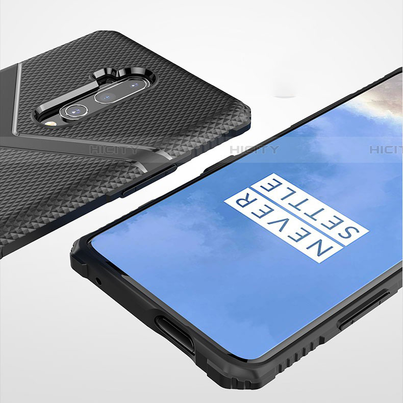 OnePlus 7T Pro用360度 フルカバー極薄ソフトケース シリコンケース 耐衝撃 全面保護 バンパー C03 OnePlus 