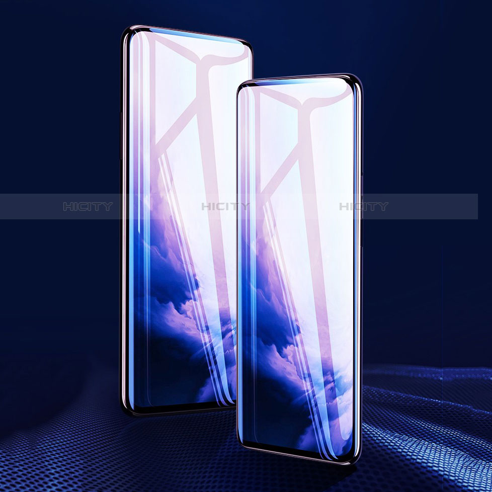 OnePlus 7T Pro用強化ガラス フル液晶保護フィルム OnePlus ブラック