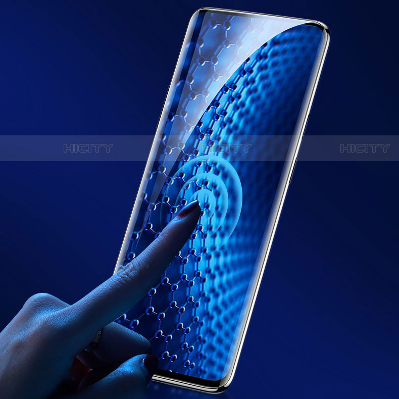 OnePlus 7T Pro用強化ガラス フル液晶保護フィルム OnePlus ブラック