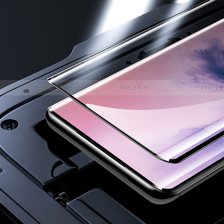 OnePlus 7T Pro用強化ガラス フル液晶保護フィルム F02 OnePlus ブラック