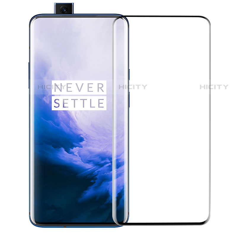 OnePlus 7T Pro用強化ガラス フル液晶保護フィルム F03 OnePlus ブラック