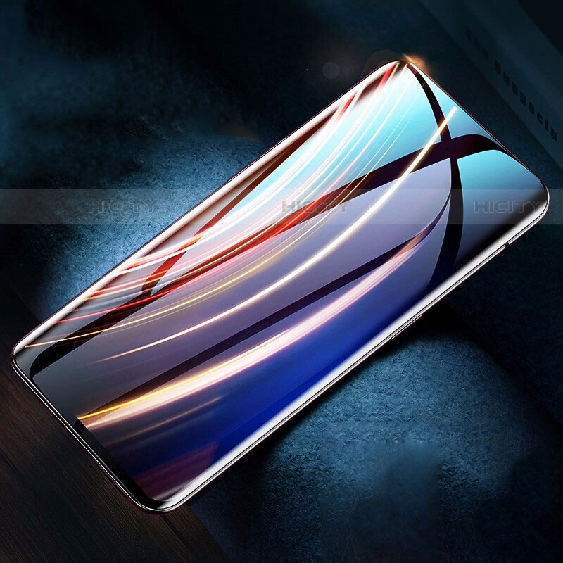 OnePlus 7T Pro用強化ガラス フル液晶保護フィルム F07 OnePlus ブラック