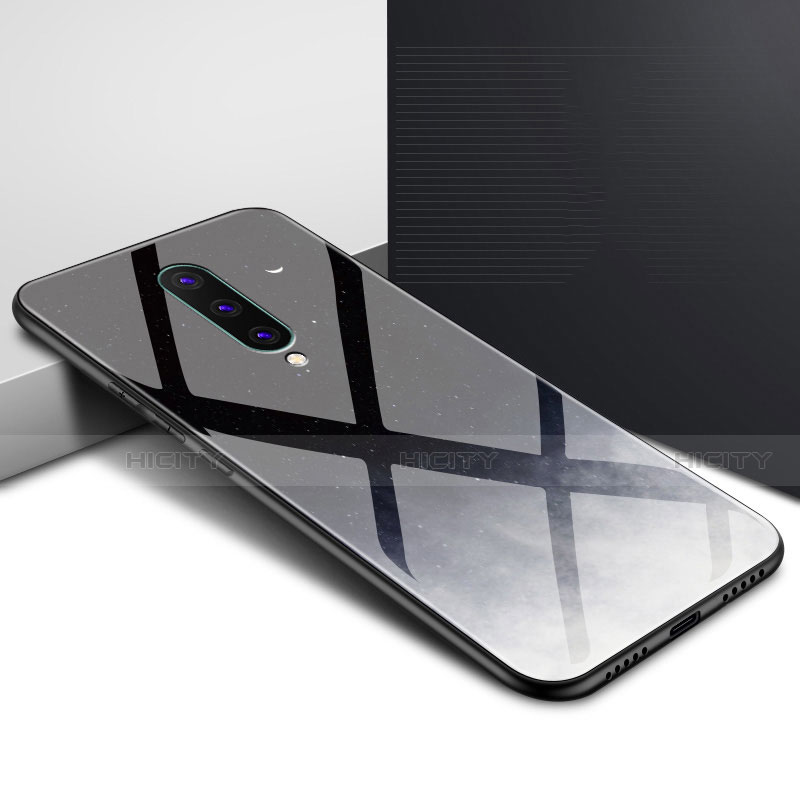 OnePlus 8用ハイブリットバンパーケース プラスチック パターン 鏡面 カバー OnePlus 