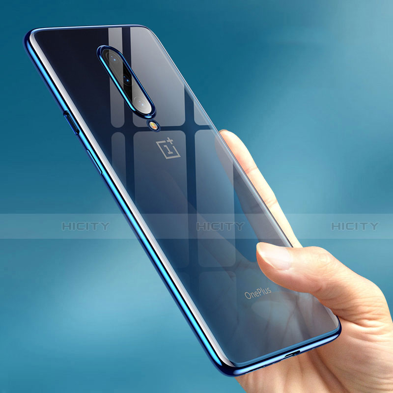 OnePlus 8用極薄ソフトケース シリコンケース 耐衝撃 全面保護 クリア透明 H01 OnePlus 