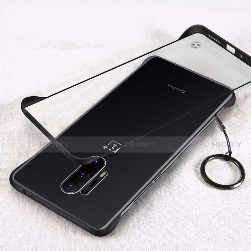 OnePlus 8 Pro用ハードカバー クリスタル クリア透明 H02 OnePlus ブラック