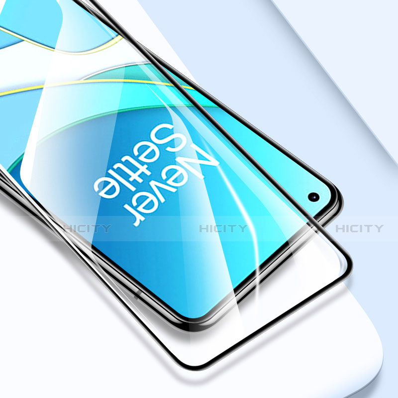 OnePlus 8T 5G用強化ガラス フル液晶保護フィルム OnePlus ブラック