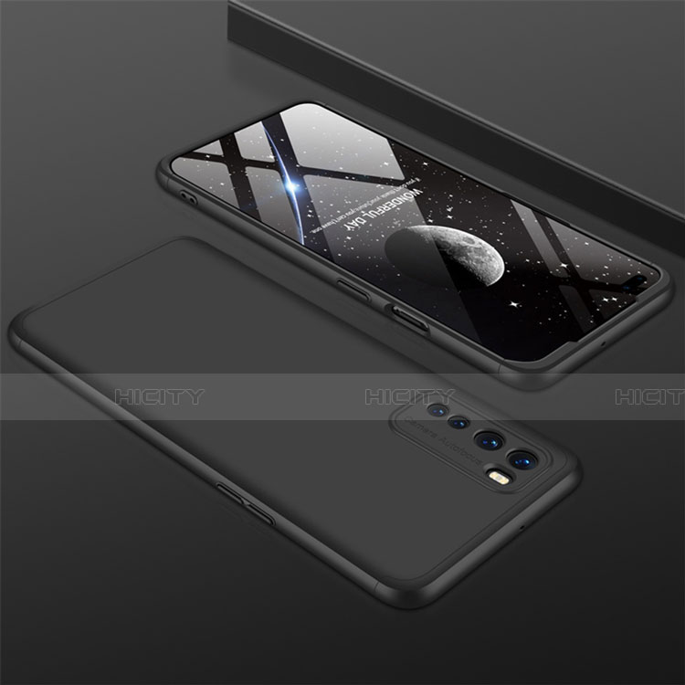 OnePlus Nord用ハードケース プラスチック 質感もマット 前面と背面 360度 フルカバー OnePlus ブラック