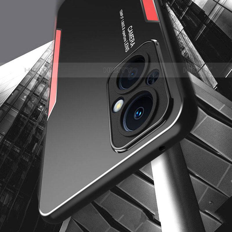 OnePlus Nord N20 5G用ケース 高級感 手触り良い アルミメタル 製の金属製 兼シリコン カバー PB1 OnePlus 