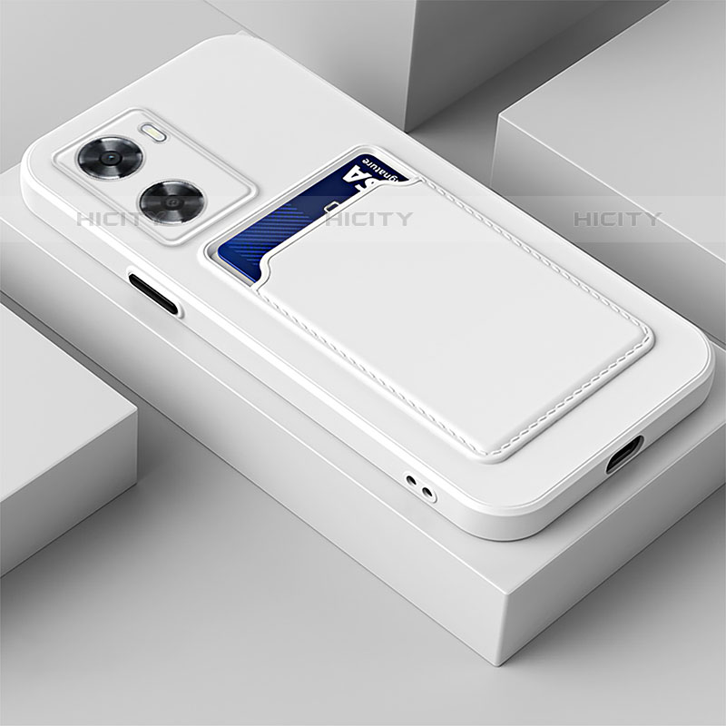 OnePlus Nord N20 SE用360度 フルカバー極薄ソフトケース シリコンケース 耐衝撃 全面保護 バンパー OnePlus ホワイト
