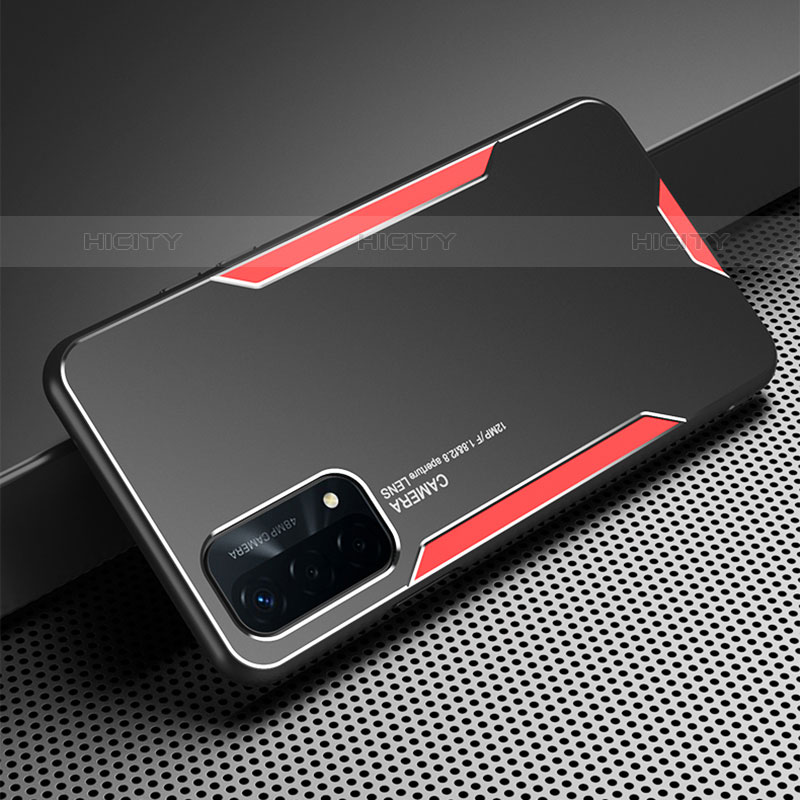 OnePlus Nord N200 5G用ケース 高級感 手触り良い アルミメタル 製の金属製 兼シリコン カバー OnePlus 