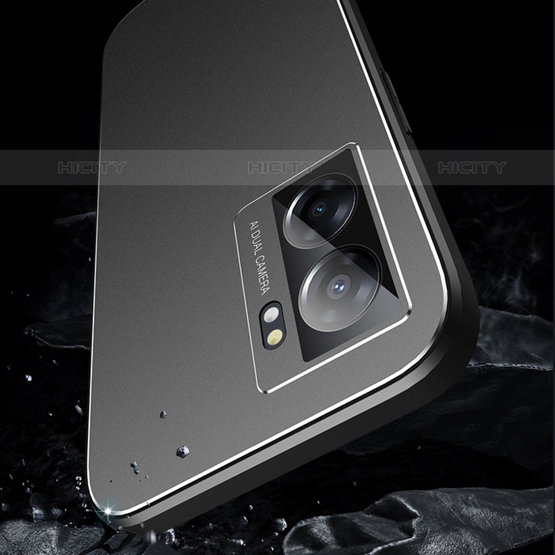 OnePlus Nord N300 5G用ケース 高級感 手触り良い アルミメタル 製の金属製 兼シリコン カバー J01 OnePlus 
