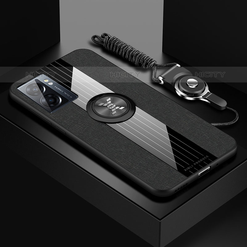 OnePlus Nord N300 5G用極薄ソフトケース シリコンケース 耐衝撃 全面保護 アンド指輪 マグネット式 バンパー X03L OnePlus 