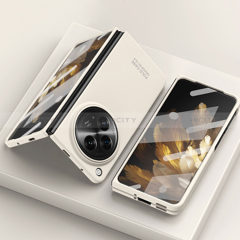 OnePlus Open 5G用ハードケース プラスチック 質感もマット 前面と背面 360度 フルカバー ZL10 OnePlus 
