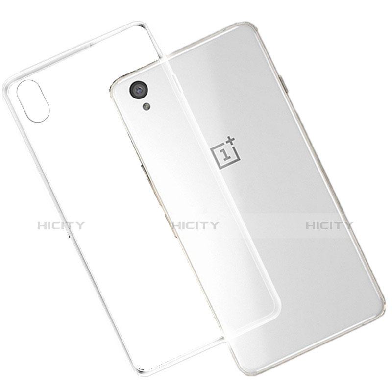 OnePlus X用極薄ソフトケース シリコンケース 耐衝撃 全面保護 クリア透明 カバー OnePlus クリア