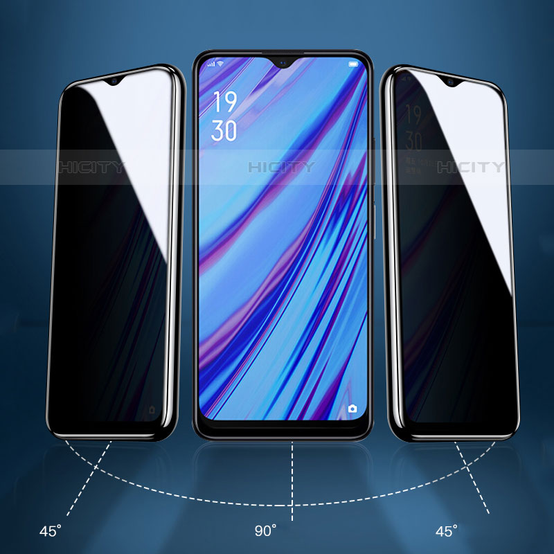 Oppo A17用高光沢 液晶保護フィルム フルカバレッジ画面 反スパイ S04 Oppo クリア