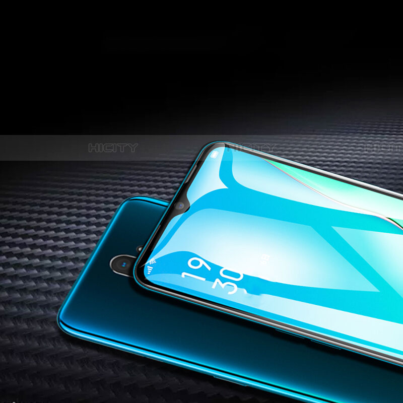 Oppo A5 (2020)用強化ガラス フル液晶保護フィルム Oppo ブラック