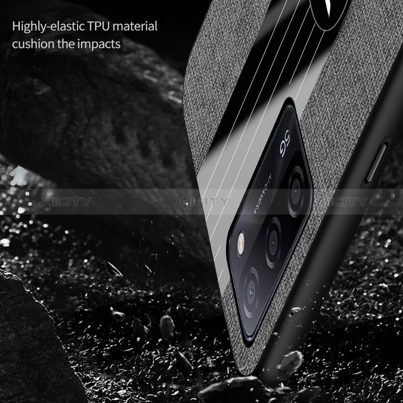 Oppo A56 5G用極薄ソフトケース シリコンケース 耐衝撃 全面保護 アンド指輪 マグネット式 バンパー X01L Oppo 