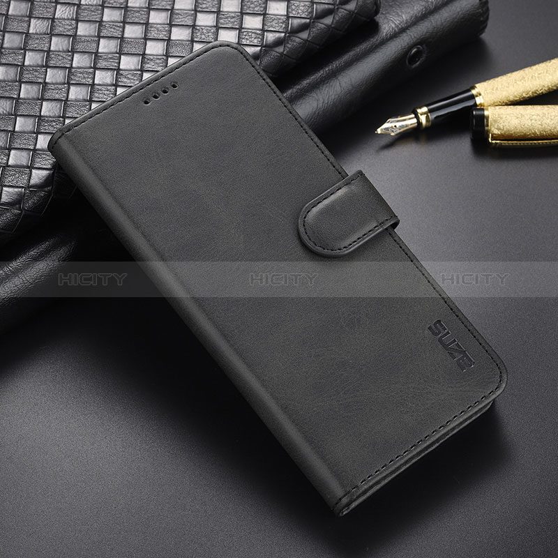 Oppo A58 5G用手帳型 レザーケース スタンド カバー YZ6 Oppo ブラック