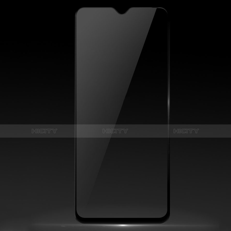 Oppo A7用強化ガラス フル液晶保護フィルム Oppo ブラック