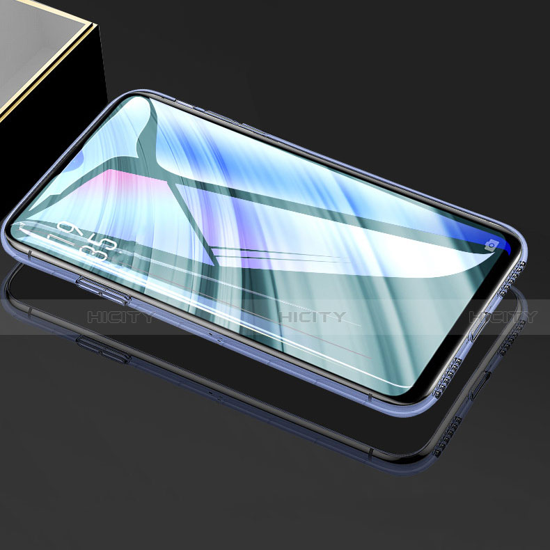 Oppo A8用強化ガラス フル液晶保護フィルム F03 Oppo ブラック