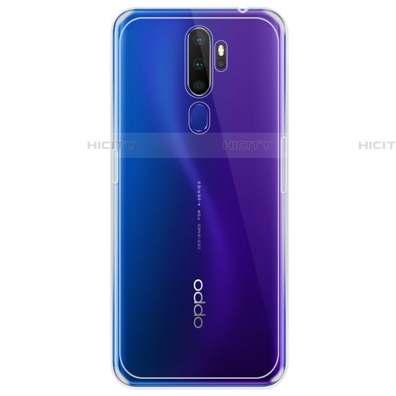 Oppo A9 (2020)用極薄ソフトケース シリコンケース 耐衝撃 全面保護 クリア透明 T05 Oppo クリア