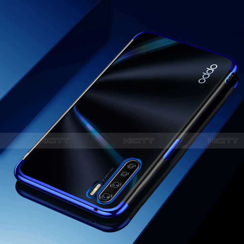 Oppo A91用極薄ソフトケース シリコンケース 耐衝撃 全面保護 クリア透明 Z01 Oppo 