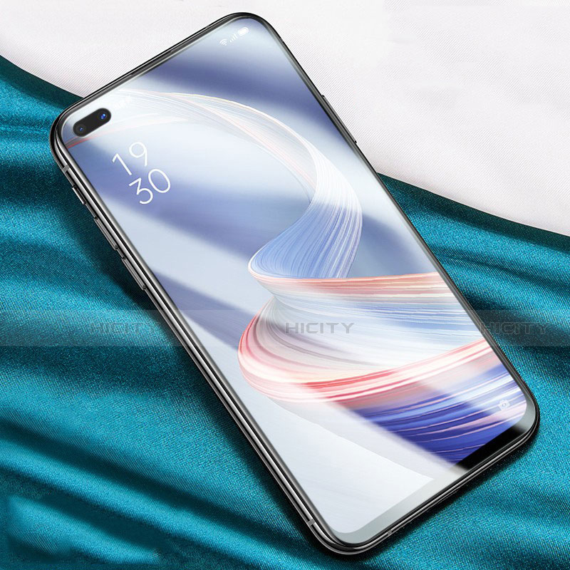Oppo A92s 5G用強化ガラス 液晶保護フィルム T01 Oppo クリア